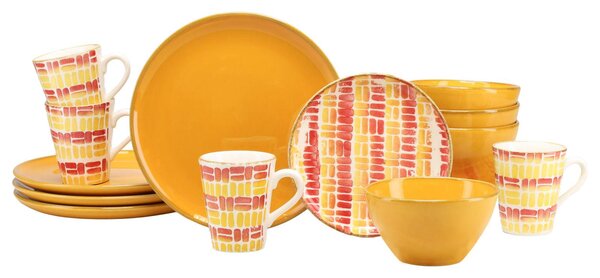 KOMBINOVANÝ SERVIS, 16-dielne, pórovina Creatable - Online Only bytové doplnky, Online Only