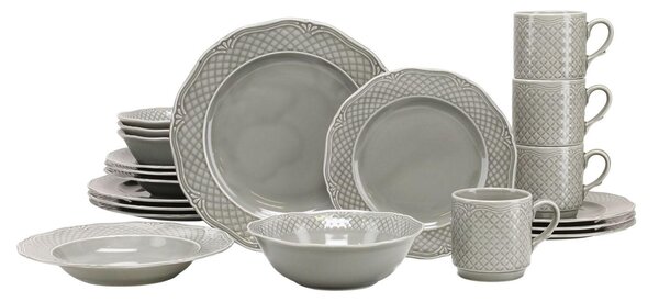 KOMBINOVANÝ SERVIS, 20-dielne, porcelán Creatable - Online Only bytové doplnky, Online Only