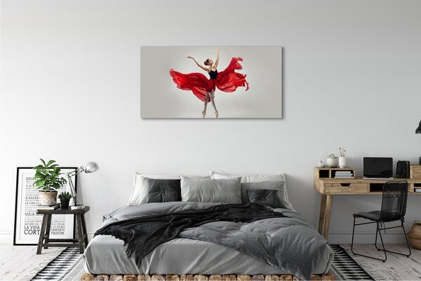 Obraz canvas balerína žena 125x50 cm