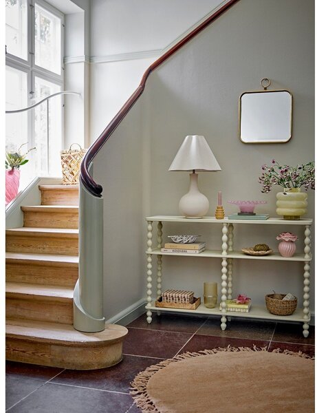 Krémový konzolový stolík 30x120 cm Salino – Bloomingville