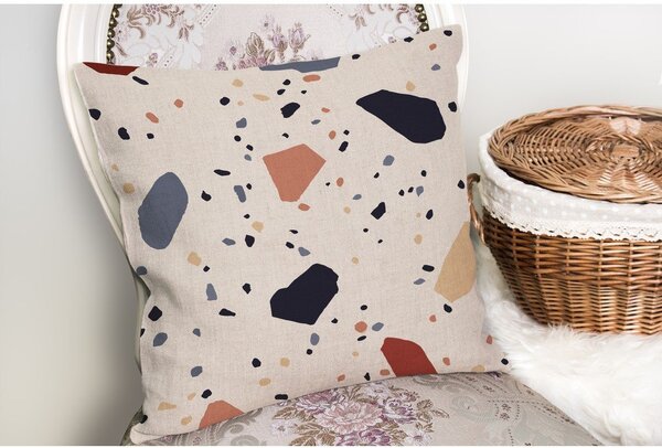Obliečka na vankúš 43x43 cm Cracked Terrazzo – Mila Home