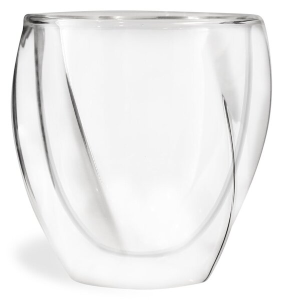 Dvojstenné hrnčeky na cappuccino v súprave 2 ks 250 ml Cristallo – Vialli Design