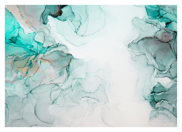 Obraz - Atramentová abstrakcia 2 (70x50 cm)