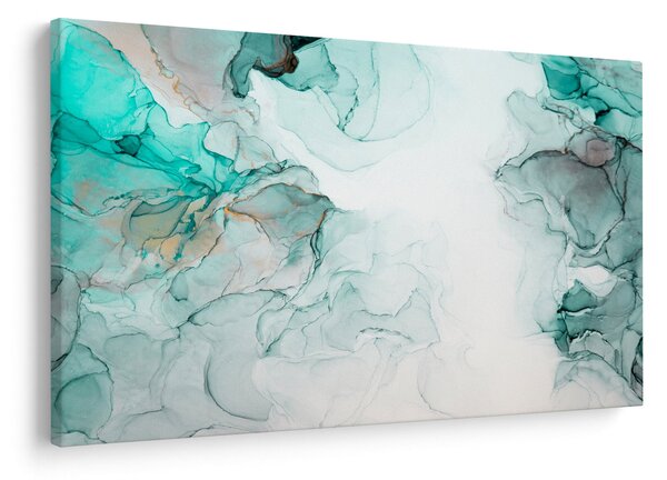 Obraz - Atramentová abstrakcia 2 (90x60 cm)