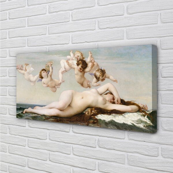 Obraz canvas Zrodenie Venuše - Sandro Botticelli 100x50 cm