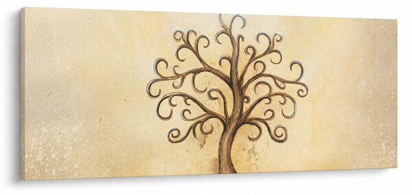 Obraz - Strom života (120x50 cm)