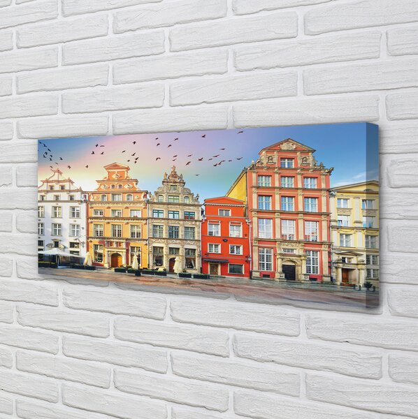 Obraz na plátne Gdańsk budovy staré mesto 120x60 cm