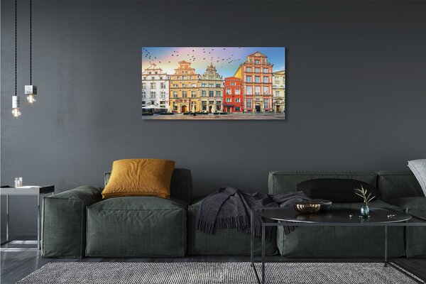 Obraz na plátne Gdańsk budovy staré mesto 120x60 cm