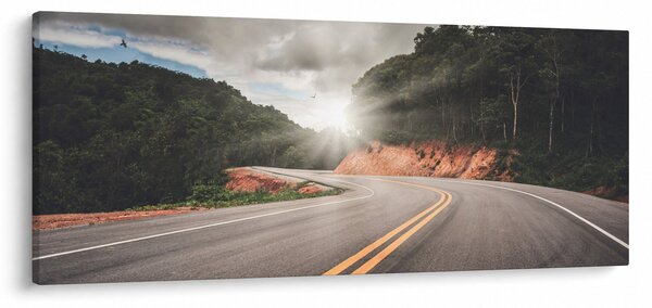 Obraz - Cesta štart (120x50 cm)