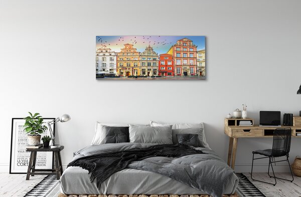 Obraz na plátne Gdańsk budovy staré mesto 120x60 cm