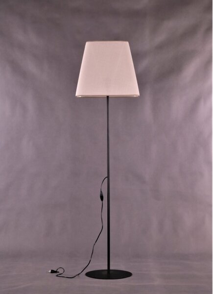 Stojacia lampa MARTINA 1xE27/15W/230V čierna/biela