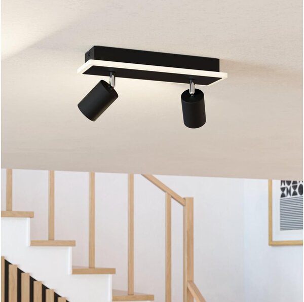 Eglo 901635 - LED bodové svietidlo RIMBOCCHI LED/12W/230V čierne