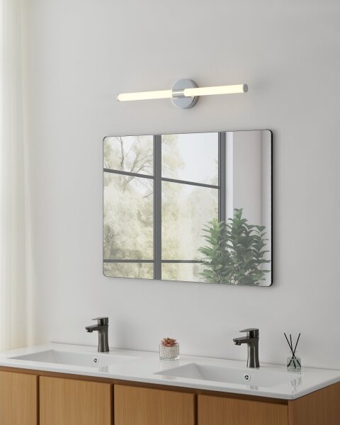 Eglo 901851 - LED osvetlenie zrkadla do kúpeľne RAMOLA LED/11W/230V 60cm IP44 chróm