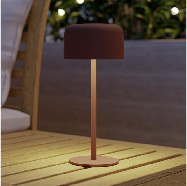 Eglo 901896 - LED solárna stolová lampa ROCCANOVA LED/2,8W/3,7V IP44 oranžová