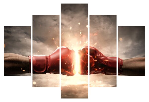 Obraz - Boxing (150x105 cm)