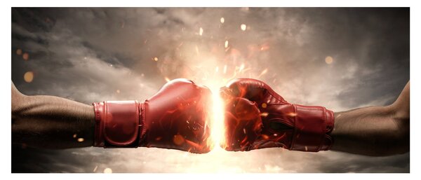 Obraz - Boxing (120x50 cm)