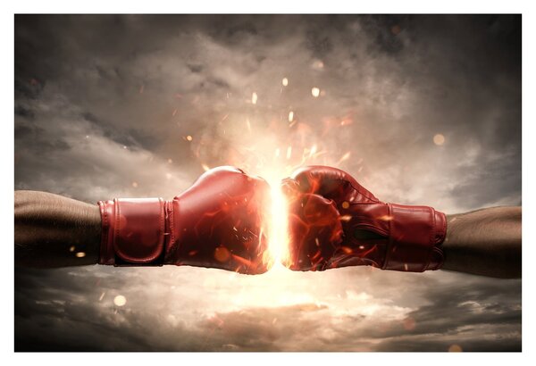 Obraz - Boxing (90x60 cm)