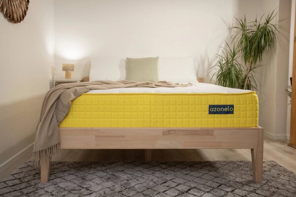 Azonelo Cloud vysoký ortopedický matrac s pamäťovou penou 70x200 cm / 24 cm - poťah s hodvábom