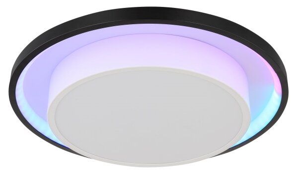 Globo 41390-21 - LED RGBW Stmievateľné stropné svietidlo MORGAN LED/21W/230V + DO
