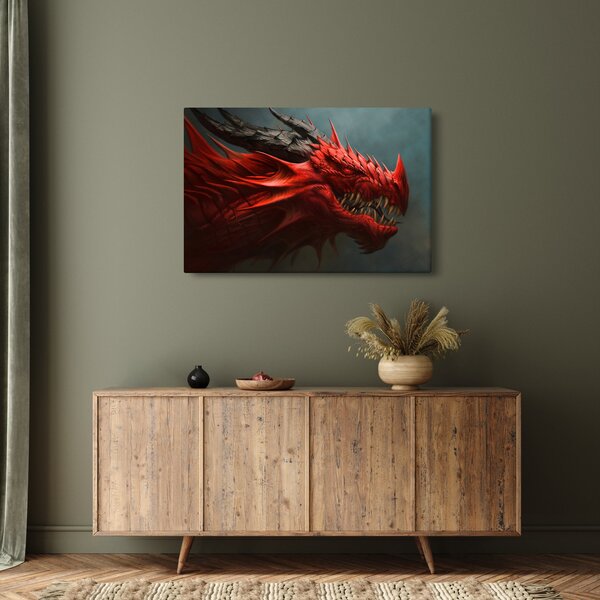 Obraz - Drak (90x60 cm)