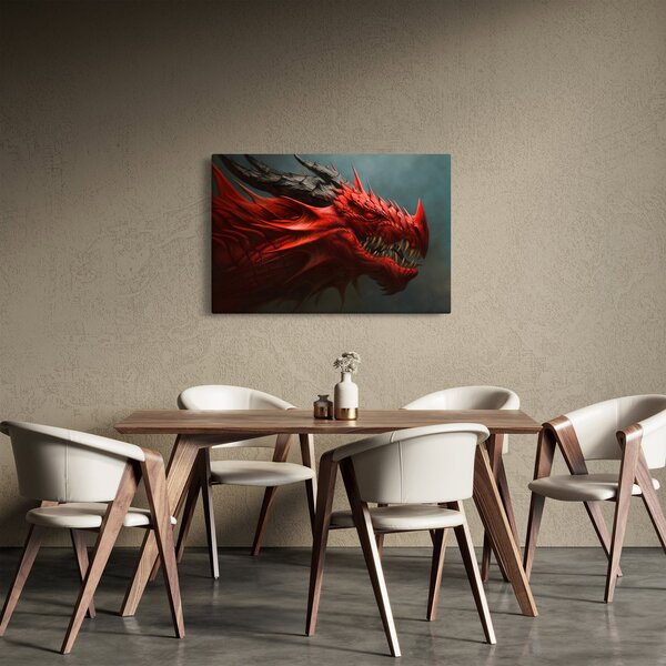Obraz - Drak (90x60 cm)