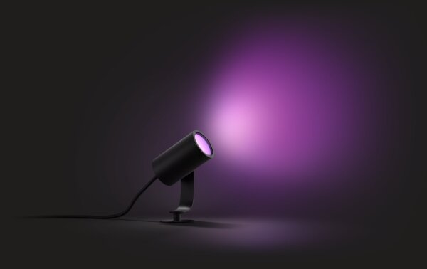 Philips 17428/30/P7 - LED RGB Vonkajšie bodové svietidlo Hue LILY LED/8W/230V IP65