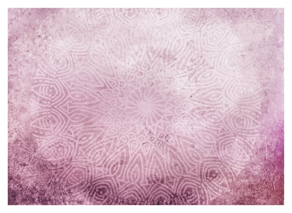 Obraz - Mandala v ružovej stene (70x50 cm)