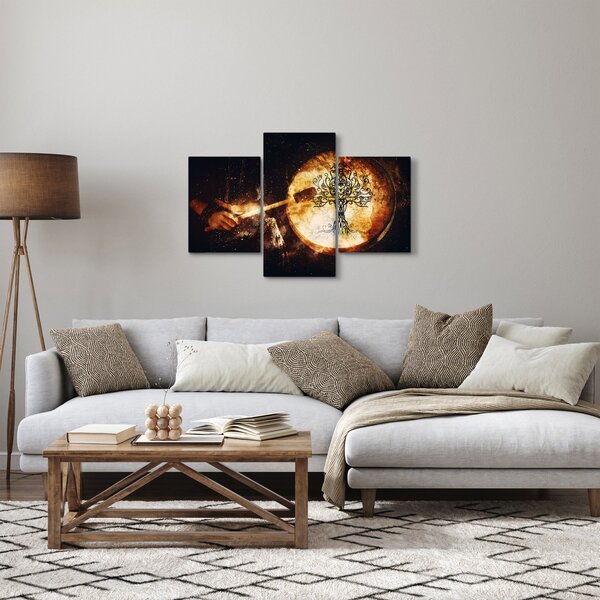 Obraz - Tajomný strom života (90x60 cm)