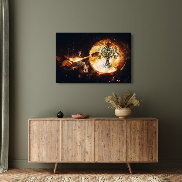 Obraz - Tajomný strom života (90x60 cm)