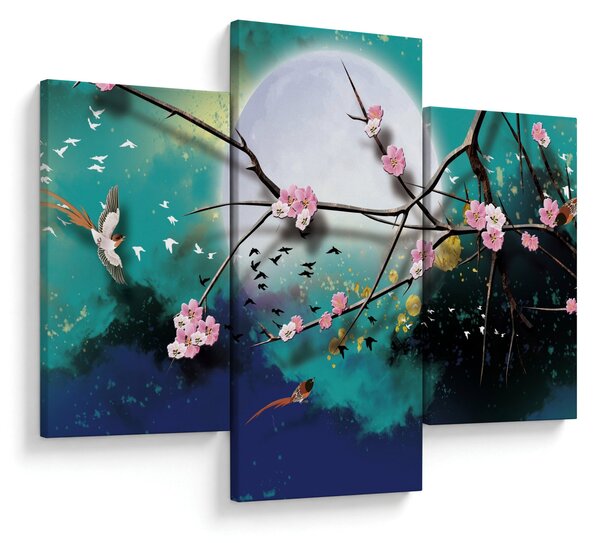 Obraz - Strom, grafika (90x60 cm)
