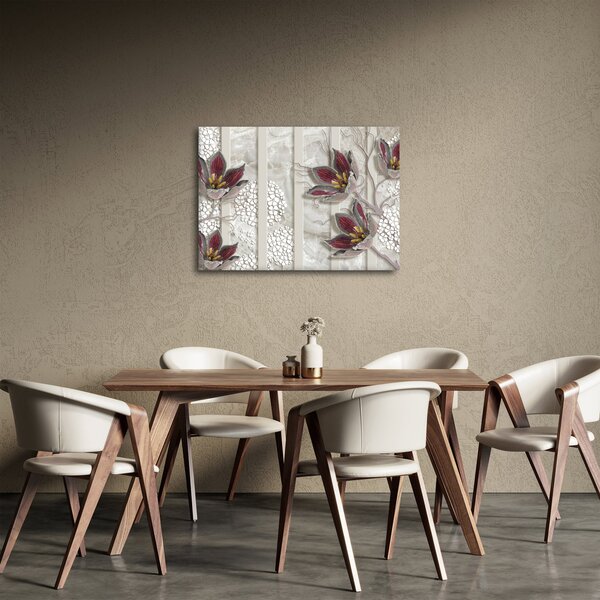 Obraz - Dekoratívne kvety (70x50 cm)