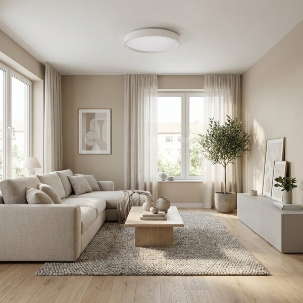 Brilagi-LED Stmievateľné svietidlo NANCI LED/60W/230V 3000-6500K pr. 49 cm biela +DO