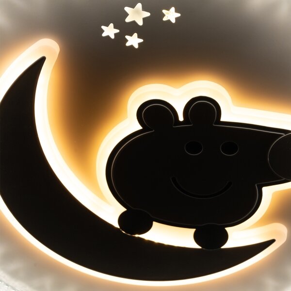 Brilagi - LED Detské stropné svietidlo PIGGY LED/70W/230V 3000/4500/6000K