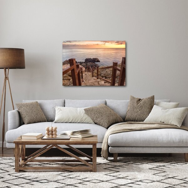 Obraz - Zostup k moru (70x50 cm)