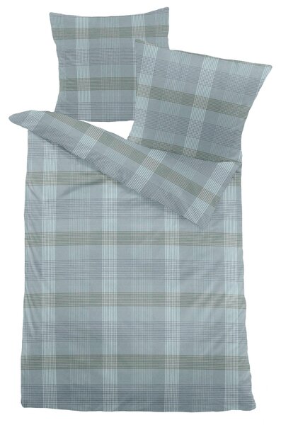 POSTEĽNÁ BIELIZEŇ, flanel, petrolejová, 140/200 cm - Obliečky & plachty