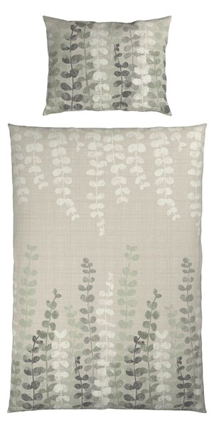 POSTEĽNÁ BIELIZEŇ, flanel, taupe, 140/200 cm Esposa - Obliečky & plachty