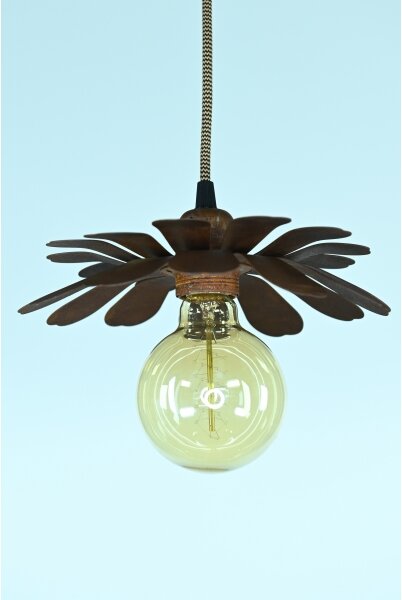 Bohemia-Design - Luster na lanku 1xE27/60W/230V bronzový