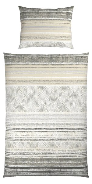 POSTEĽNÁ BIELIZEŇ, flanel, taupe, 140/200 cm Esposa - Obliečky & plachty