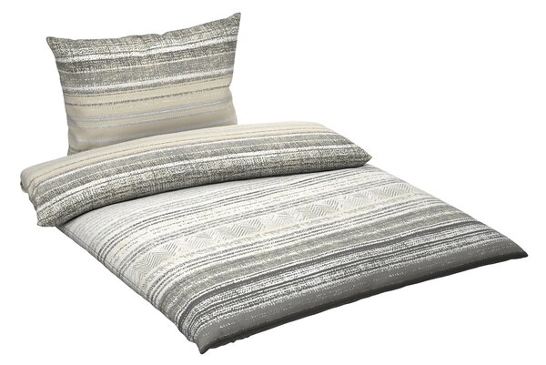 POSTEĽNÁ BIELIZEŇ, flanel, taupe, 140/200 cm Esposa - Obliečky & plachty