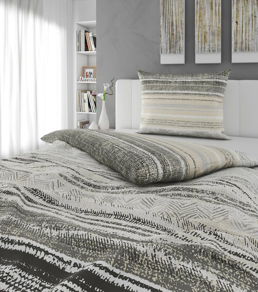 POSTEĽNÁ BIELIZEŇ, flanel, taupe, 140/200 cm Esposa - Obliečky & plachty