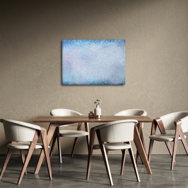 Obraz - Mandaly v modrej (70x50 cm)