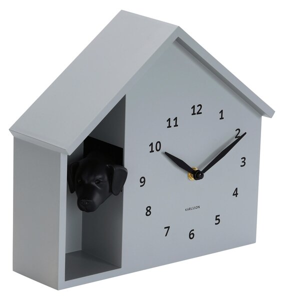 NÁSTENNÉ HODINY svetlosivá 24.9/27 cm Karlsson - Hodiny, Online Only
