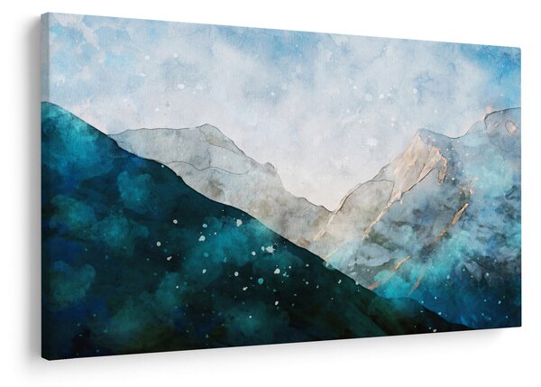 Obraz - Kresba hôr (90x60 cm)
