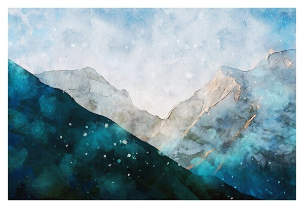 Obraz - Kresba hôr (90x60 cm)