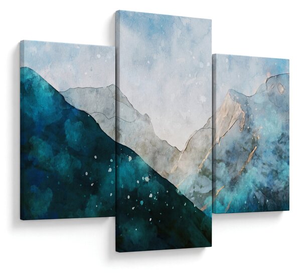 Obraz - Kresba hôr (90x60 cm)