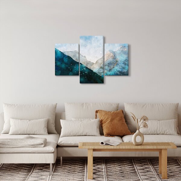 Obraz - Kresba hôr (90x60 cm)