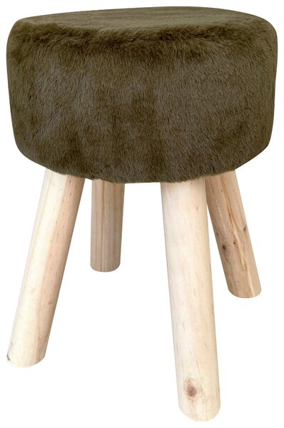 TABURETKA, drevo, textil, kompozitné drevo, 28/38 cm Ambia Home - Kreslá