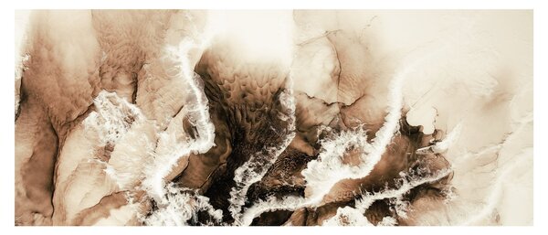 Obraz - Abstrakcia (120x50 cm)