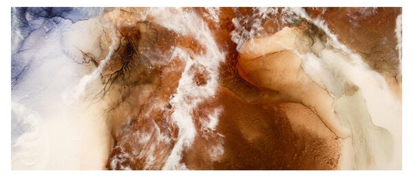 Obraz - Mramorová abstrakcia (120x50 cm)