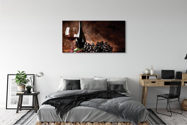 Obraz canvas pohár vína 125x50 cm